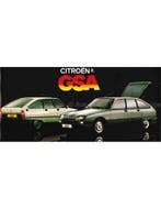 1979 CITROËN GSA BROCHURE ENGELS, Boeken, Nieuw, Author