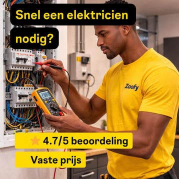 Elektricien gezocht? Binnen 4 min een elektricien geboekt!, 24-uursservice