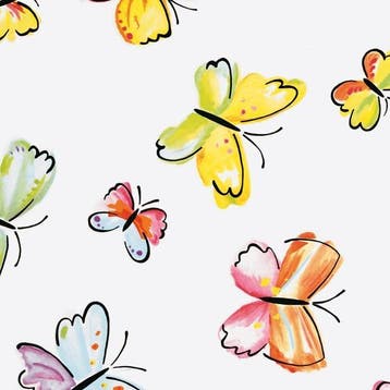 Plakfolie kinderkamer: Flamingo, beertje, vlinder, Clown, Nieuw