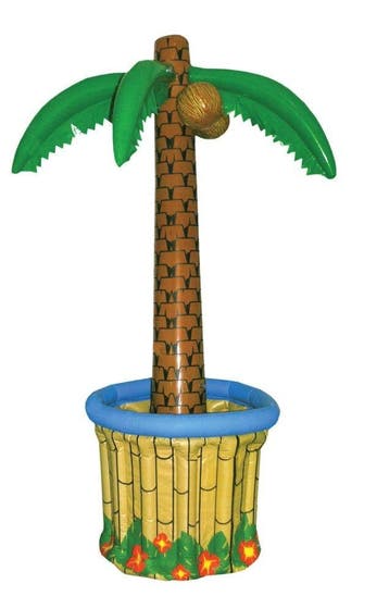 Opblaasbare Palmboom Bier Koeler Groot, Verzenden, Nieuw, Feestartikel