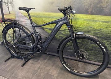 Giant Stance E+ EX Large – Elektrische Mountainbike | Fully, Fietsen en Brommers, Elektrische fietsen, Zo goed als nieuw, 50 km per accu of meer