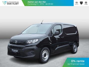 Peugeot e-Partner | Zakelijke Lease v.a. €491.04 pm, Automaat, Stof, Zwart, Elektrisch