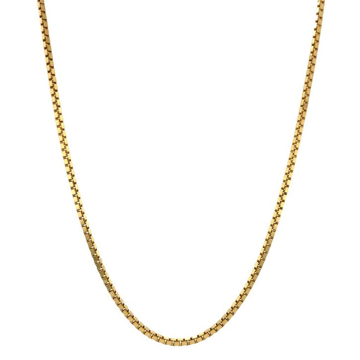 Gouden lengtecollier venetiaan 61 cm 14 karaat, Sieraden, Tassen en Uiterlijk, Kettingen, Goud, Zo goed als nieuw, Verstelbaar