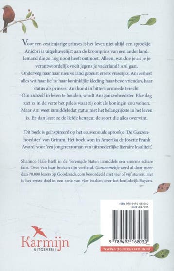 Ganzenmeisje 9789492168030 Shannon Hale, Verzenden, Gelezen, Shannon Hale
