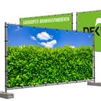 Bouwhekdoeken Haag met blauwe lucht 335x174 cm, Nieuw