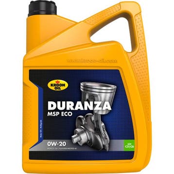 Motorolie Duranza MSP ECO 0W-20 5L, Verzenden, Nieuw