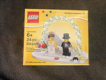 Lego Set - 853340 - Minifigures - Minifigure Wedding Set, Nieuw