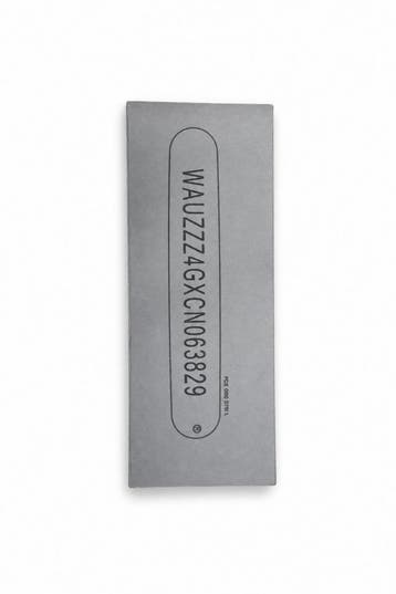 Originele Audi sticker voor chassis, Ophalen of Verzenden
