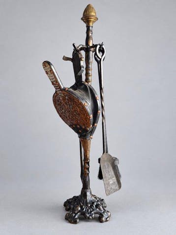 Decoratief ornament - Duitsland - oude haardset
