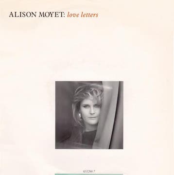 Single vinyl / 7 inch - Alison Moyet - Love Letters, Cd's en Dvd's, Verzenden, Zo goed als nieuw, 7 inch, Pop