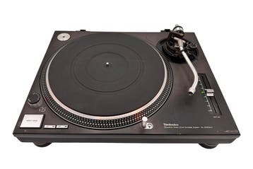Technics SL1200 MK3 Platenspeler + Downconverter, Gebruikt, Pitch-regelaar, Ophalen of Verzenden, Platenspeler