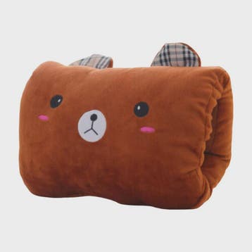 Pluche Kussen met Handwarmer Functie - Schattige Cartoon Die, Verzenden, Nieuw