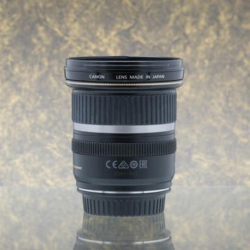 Canon EF-S 10-22mm f/3.5-4.5 USM -Tweedehands, Canon, Zo goed als nieuw, Zonnekap, Canon EF-S