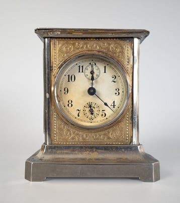 Wekker - Junghans - Art Nouveau Metaal, Messing - 1920-1930