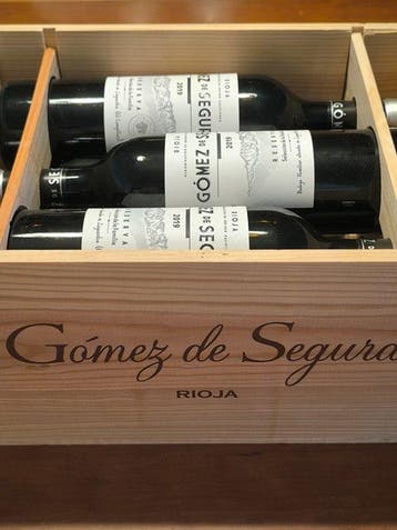 2019 Gómez de Segura - Rioja DOC, Reserva - 6 Flessen (0.75, Nieuw