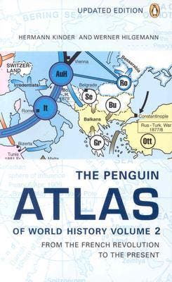 The Penguin Atlas of World History 9780141012629, Zo goed als nieuw