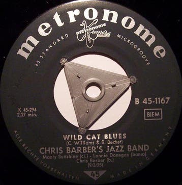 Chris Barbers Jazz Band - Wild Cat Blues / Petite Fleur, Ophalen of Verzenden, Gebruikt
