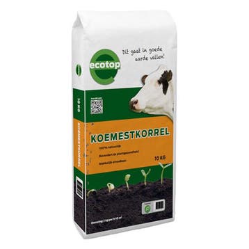 Gedroogde koemest | Ecotop | 10 kg, Verzenden, Nieuw