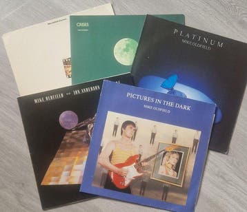 Mike Oldfield - 3 Classics + 2 12 Maxi records - Diverse, Nieuw in verpakking
