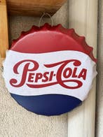 Pepsi-Cola dopje bord - Emaille bord - Roestvrij staal