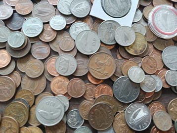 Ierland. Nice lot of approx 1.7 kg Ireland coins , included