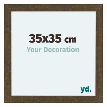 Fotolijst 35x35 cm - Goud Antiek - MDF - Como, Verzenden, Nieuw