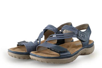 Rieker Sandalen in maat 41 Blauw, Sandalen of Muiltjes, Zo goed als nieuw, Rieker, Verzenden
