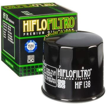 Hiflo Hf 138 Oliefilter Suzuki / Aprilia / Arctic Cat, Verzenden, Nieuw