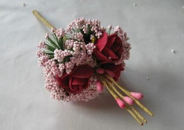 Corsage Miniroos New Style Pick Pink-Roze, Ophalen of Verzenden, Nieuw