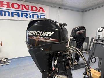 Mercury 30 pk EFI 4 takt el.start met afs.bed. 1 jr garantie, Zo goed als nieuw, 30 pk of meer, Ophalen, Viertaktmotor