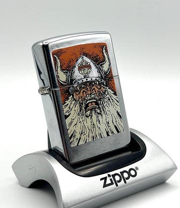 Zippo, No Reserve Price - Harley-Davidson Viking Edition -, Nieuw