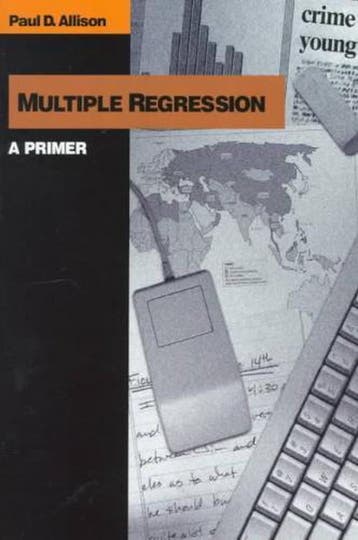 Multiple Regression - Paul D. Allison 9780761985334, Verzenden, Zo goed als nieuw, Paul D. Allison