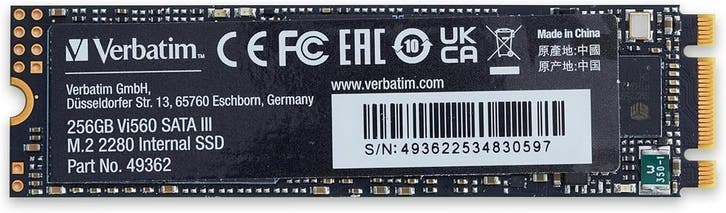 M.2 SSD 256GB Upgrade | 3D NAND Snelheid | Tweedekansje O..., Computers en Software, Harde schijven, Intern, Laptop, SATA, Zo goed als nieuw