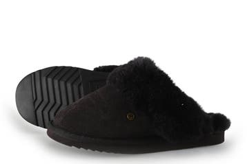 Warmbat Pantoffels in maat 37 Bruin, Bruin, Verzenden, Zo goed als nieuw, Pantoffels of Sloffen