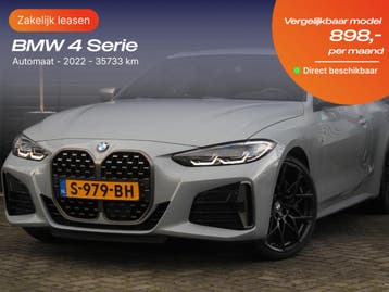 BMW 4 Serie | Zakelijk Leasen vanaf 156,- p/mnd, Nieuw, Financial lease, Lease