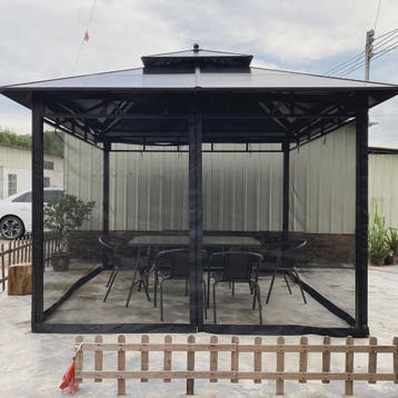 Muggennet voor Gazebo - 300x300cm of 360x360cm - Insectenwer