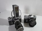 Zenit, Rollei 2x -E + lenzen + flitser | Single lens reflex, Nieuw