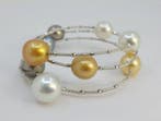 Armband Platina, ALGT-gecertificeerde Zuidzee- en, Sieraden, Tassen en Uiterlijk, Nieuw