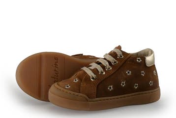 Naturino Sneakers Meisjes in maat 25 Bruin, Verzenden, Jongen of Meisje, Schoenen, Zo goed als nieuw