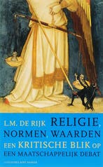 Religie, normen, waarden 9789035130531 L.M. de Rijk, Verzenden, Gelezen, L.M. de Rijk