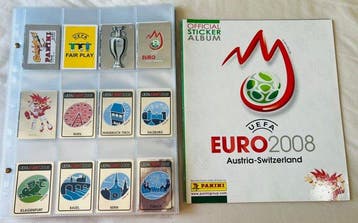 2008 Panini PANINI EURO 2008 Austria-Switzerland Full, Nieuw