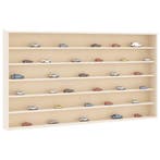 vidaXL Houten verzamelvitrine met 6 planken 100x9x55 cm, Verzenden, Nieuw