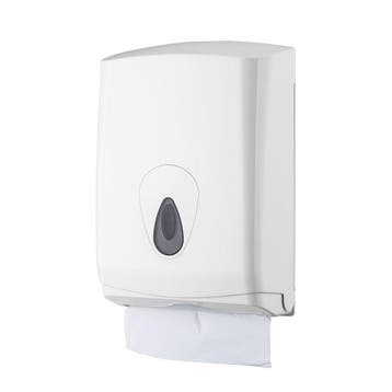 PlastiQline midi handdoekdispenser PQMidiH - wit, Verzenden, Nieuw in verpakking