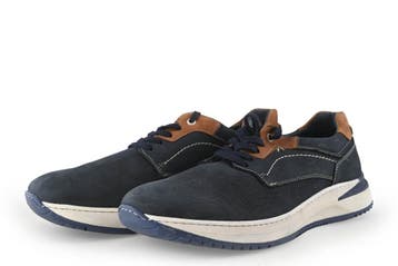 Hush Puppies Veterschoenen in maat 44 Blauw, Zo goed als nieuw, Hush Puppies, Veterschoenen, Verzenden