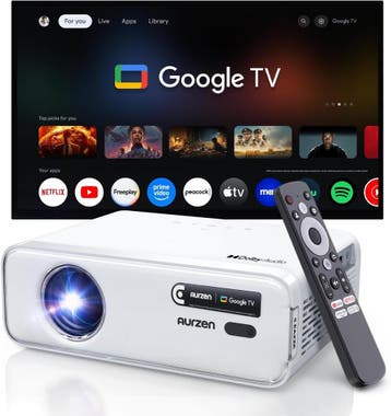 Smart Beamer 4K Google TV | Tweedekansje | OP=OP, LED, Ophalen of Verzenden, Zo goed als nieuw, Full HD (1080)