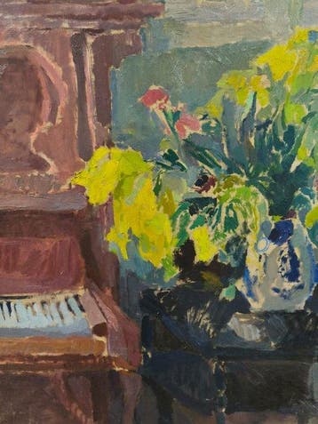 Teresa Llacer (XX) - Habitación fovista