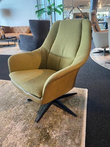 Dutchz 2201 draaifauteuil, Ophalen, Nieuw, Leer