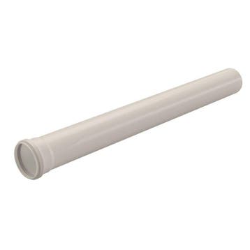 Ubbink Verlengbuis PP 60 500mm transparant, Doe-het-zelf en Verbouw, Buizen en Afvoer, Ophalen of Verzenden, Nieuw