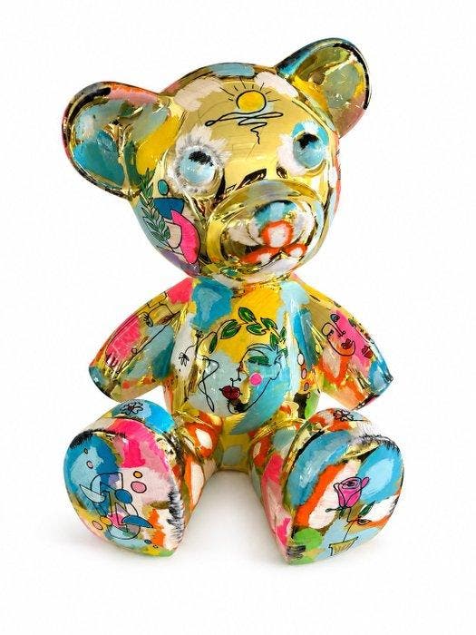 Pali - Ours Pop Art – Pièce Unique, Antiek en Kunst, Kunst | Designobjecten