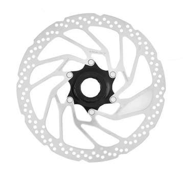 Shimano Centerlock remschijf - 180mm - RVS - Eenvoudige i..., Fietsen en Brommers, Fietsonderdelen, Ophalen of Verzenden, Nieuw